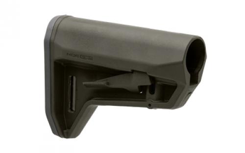Magpul Industries MOE SL-M Carbine Stock, Fits Mil-Spec Buffer Tubes, Matte Finish, Olive Drab Green MAG1242-ODG
