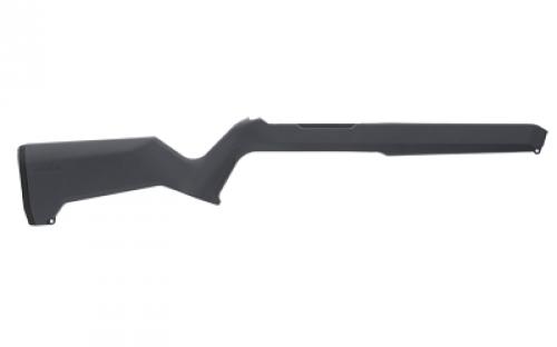 Magpul Industries MOE X-22 Stock, Fits Ruger 10/22, Polymer Construction, Gray MAG1428-GRY