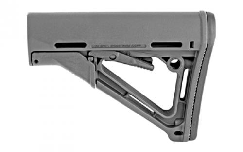 Magpul Industries CTR Stock, Fits AR-15, Mil-Spec Dia, Gray MAG310-GRY