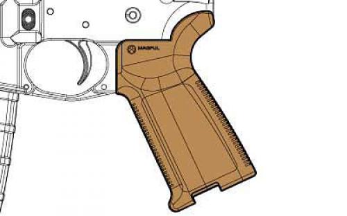 Magpul Industries MOE Grip, Fits AR Rifles, Flat Dark Earth MAG415-FDE