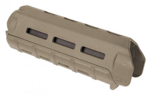 Magpul Industries MOE M-LOK Handguard, Fits AR-15, Carbine Length, Polymer Construction, Features M-LOK Slots, Flat Dark Earth MAG424-FDE