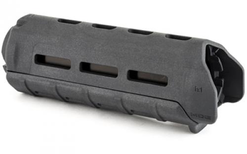 Magpul Industries MOE M-LOK Handguard, Fits AR-15, Carbine Length, Polymer Construction, Features M-LOK Slots, Gray MAG424-GRY