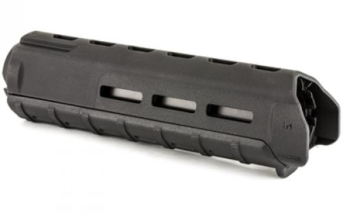 Magpul Industries MOE M-LOK Handguard, Fits AR-15, Mid Length, Polymer Construction, Features M-LOK Slots, Black MAG426-BLK