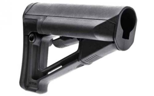 Magpul Industries STR Stock, Fits AR-15, Mil-Spec, Black MAG470-BLK