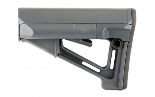 Magpul Industries STR Stock, Fits AR-15, Mil-Spec Dia, Gray MAG470-GRY