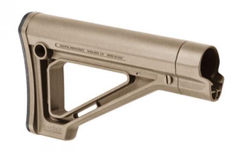 Magpul Industries MOE Fixed Carbine Stock, Fits AR Rifles, Mil-Spec, FDE MAG480-FDE