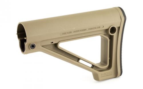Magpul Industries MOE Fixed Carbine Stock, Fits AR Rifles, Mil-Spec, FDE MAG480-FDE
