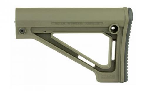 Magpul Industries MOE Fixed Carbine Stock, Fits AR Rifles, Mil-Spec, Olive Drab Green MAG480-ODG