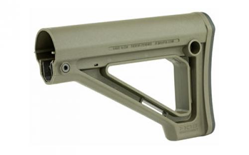 Magpul Industries MOE Fixed Carbine Stock, Fits AR Rifles, Mil-Spec, Olive Drab Green MAG480-ODG