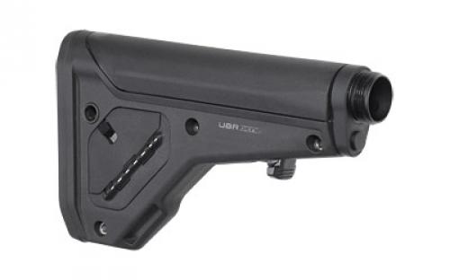 Magpul Industries UBR Gen 2, Utility/Battle Rifle Adjustable Carbine Stock, Buffer Tube Included, Fits AR15/M4/AR10/SR25, Black MAG482-BLK