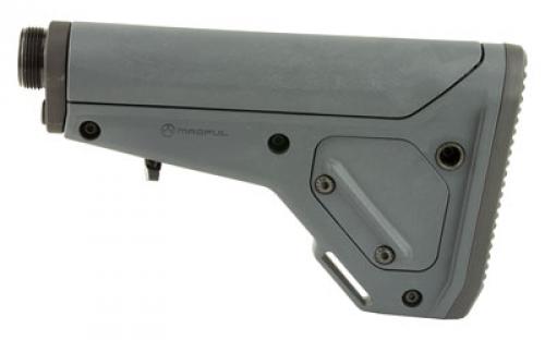 Magpul Industries UBR Gen 2, Utility/Battle Rifle Adjustable Carbine Stock, Buffer Tube Included, Fits AR15/M4/AR10/SR25, Gray MAG482-GRY