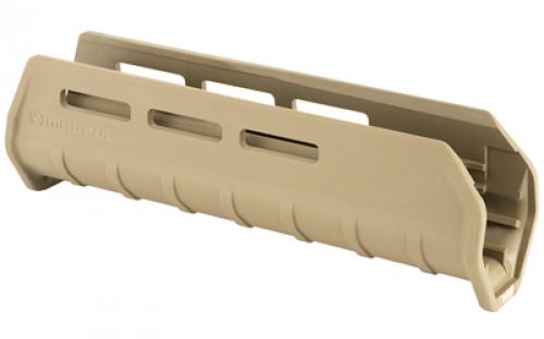 Magpul Industries MOE M-LOK Forend, Fits Mossberg 590/590A1, Polymer Construction, Features M-LOK Slots, Flat Dark Earth MAG494-FDE