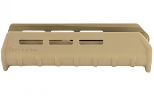 Magpul Industries MOE M-LOK Forend, Fits Mossberg 590/590A1, Polymer Construction, Features M-LOK Slots, Flat Dark Earth MAG494-FDE