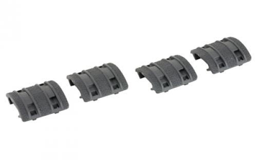 Magpul Industries XTM Enhanced Rail Panel, Fits Picatinny Rail, 4 Two Piece Panels, Polymer Construction, Gray MAG510-GRY