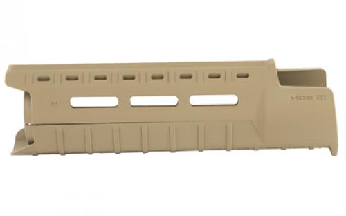 Magpul Industries MOE Slim Line Handguard, Fits AR-15, Carbine Length, Polymer Construction, Features M-LOK Slots, Flat Dark Earth MAG538-FDE