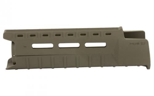 Magpul Industries MOE Slim Line Handguard, Fits AR-15, Carbine Length, Polymer Construction, Features M-LOK Slots, Olive Drab Green MAG538-ODG