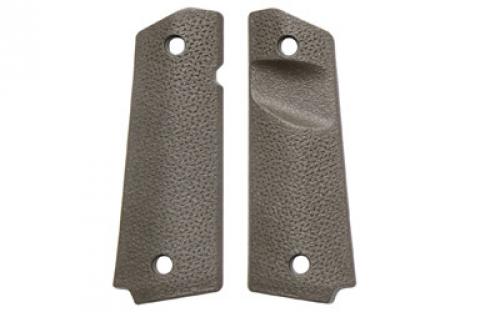 Magpul Industries MOE 1911 Grip Panels, For 1911, TSP Texture, Magazine Release Cut-out, Olive Drab Green MAG544-ODG