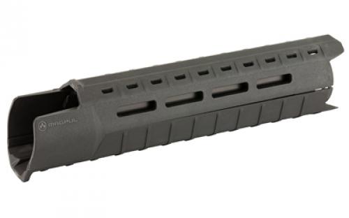 Magpul Industries MOE Slim Line Handguard, Fits AR-15, Mid Length, Polymer Construction, Features M-LOK Slots, Black MAG551-BLK