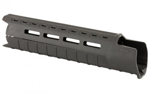 Magpul Industries MOE Slim Line Handguard, Fits AR-15, Mid Length, Polymer Construction, Features M-LOK Slots, Black MAG551-BLK