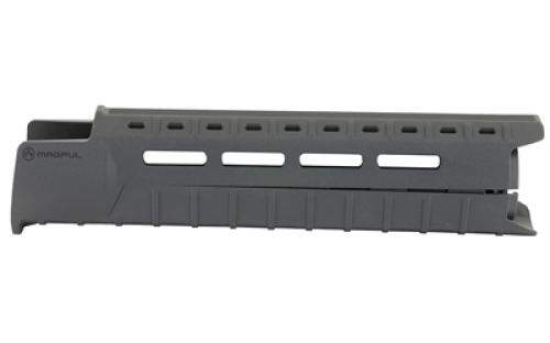 Magpul Industries MOE Slim Line Handguard, Fits AR-15, Mid Length, Polymer Construction, Features M-LOK Slots, Gray MAG551-GRY