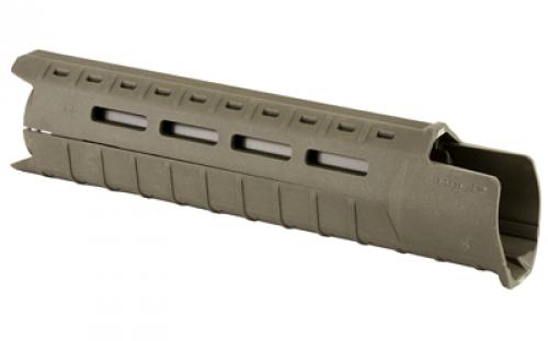 Magpul Industries MOE Slim Line Handguard, Fits AR-15, Mid Length, Polymer Construction, Features M-LOK Slots, Olive Drab Green MAG551-ODG