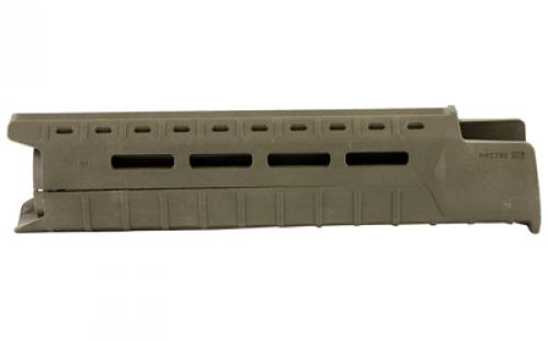 Magpul Industries MOE Slim Line Handguard, Fits AR-15, Mid Length, Polymer Construction, Features M-LOK Slots, Olive Drab Green MAG551-ODG