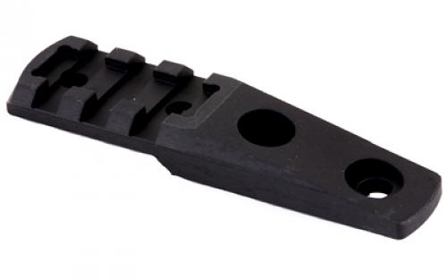 Magpul Industries Rail Light Mount, Aluminum, Fits M-LOK, Cantilever, 3 Slot, Black MAG588-BLK
