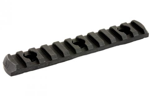 Magpul Industries M-LOK Rail Section, Fits M-LOK Hand Guard, 11 Slots, Black MAG593-BLK