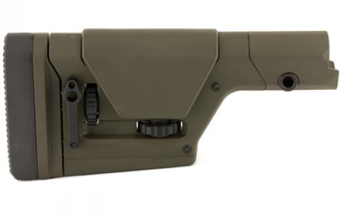 Magpul Industries PRS GEN3 Precision-Adjustable Stock, Fully Adjustable, Fits AR-15/AR-10, Olive Drab Green MAG672-ODG