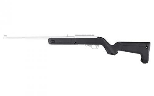 Magpul Industries X-22 Backpacker Stock, Fits All Ruger 10/22 Takedowns, Including 10/22 Takedowns With Tactical Solutions SB-X Barrels, MOE SL Non-Slip Rubber Butt Pad, Storage Compartment Fits 3-10Rd Magazines, Black MAG808-BLK