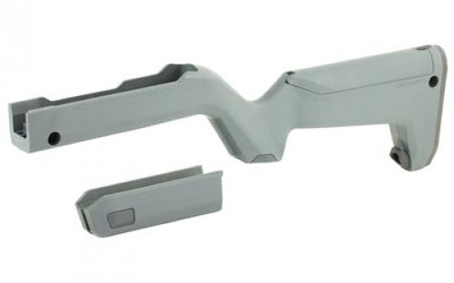 Magpul Industries X-22 Backpacker Stock, Fits All Ruger 10/22 Takedowns, Including 10/22 Takedowns With Tactical Solutions SB-X Barrels, MOE SL Non-Slip Rubber Butt Pad, Storage Compartment Fits 3-10Rd Magazines, Gray MAG808-GRY