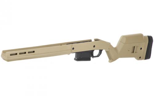Magpul Industries Hunter American Stock, Fits Ruger American Short Action, Includes Magpul's Bolt Action Magazine Well and 1 PMAG 5 7.62 AC, Flat Dark Earth MAG931-FDE