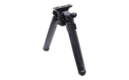 Magpul Industries Bipod, Hard Anodized 6061 T-6 Aluminum, Fits M-LOK Rails, 6.3-10.3 Length, Weight 11oz, Black MAG933-BLK