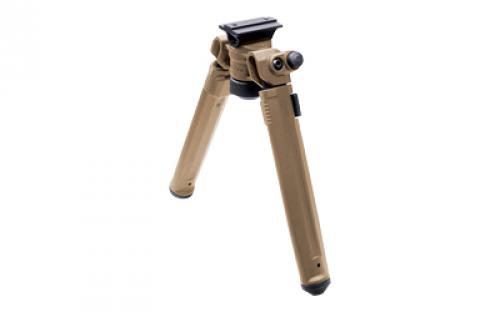 Magpul Industries Bipod, Hard Anodized 6061 T-6 Aluminum, Fits A.R.M.S And 17S Style Rails, 6.3-10.3 Length, Weight 11oz, Flat Dark Earth MAG951-FDE