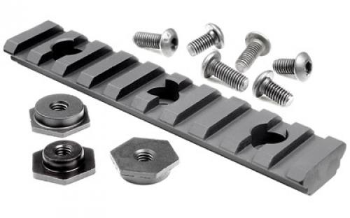 Midwest Industries Long Picatinny Rail, Fits Standard Handguard, Black MCTAR-03