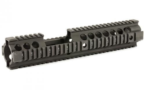 Midwest Industries Extended Forearm, Carbine Length, Free Floating, Built-In QD Points, Black MCTAR-20XG2
