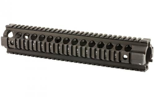 Midwest Industries Generation 2 Two Piece Free Float Handguard, Rifle Length, 12.25", Black MCTAR-22G2
