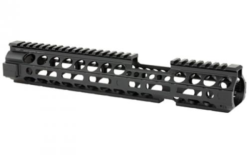 Midwest Industries 20 Series, M-LOK Handguard, 12.625", Anodized Finish, Black, Wrench Included, Fits AR Rifles MI-20XXM