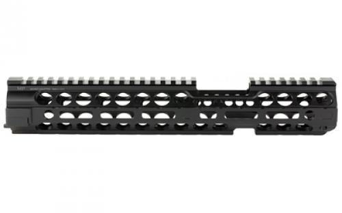 Midwest Industries 20 Series, M-LOK Handguard, 12.625", Anodized Finish, Black, Wrench Included, Fits AR Rifles MI-20XXM