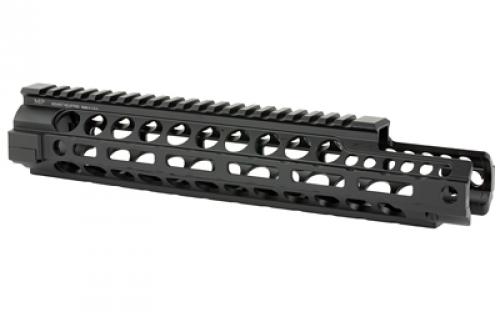 Midwest Industries 20 Series, M-LOK Handguard, 11.5", Anodized Finish, Black, Wrench Included, Fits AR Rifles MI-21XM