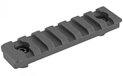 Midwest Industries M-LOK 1913 Milspec Rail Section, 7 Slot, M-LOK compatible, Black MI-7MR