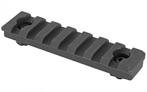 Midwest Industries M-LOK 1913 Milspec Rail Section, 7 Slot, M-LOK compatible, Black MI-7MR