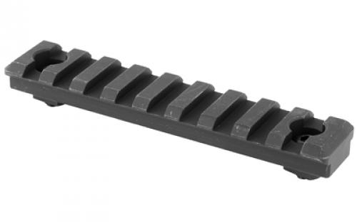 Midwest Industries M-LOK 1913 Milspec Rail Section, 9 Slot, M-LOK compatible, Black MI-9MR