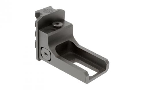 Midwest Industries AK Picatinny Adapter, Converts AK with 5.5MM Trunion to Picatinny, Anodized Finish, Black MI-AK-PEPA-5.5