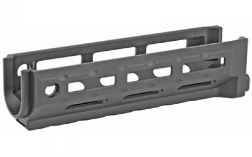 Midwest Industries Universal AK Drop-In Handguard, M-LOK, Fits AK Rifles, 6, Black MI-AKMDI
