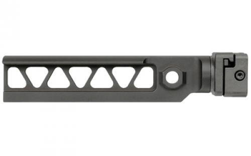 Midwest Industries Alpha M4 Beam Side Folder, Compatible with Mil Spec AR15 Stocks, Fits AK47 and Other Firearms that Include a 1913 Stock Adapter, Anodized Finish, Black MI-ALPHA-M4BSF