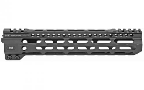 Midwest Industries Combat Rail Light Weight M-LOK Handguard, Fits AR-15 Rifles, 10.5" Free Float Handguard, Wrench and Mounting Hardware Included, 5-Slot Polymer M-LOK Rail Included, Black MI-CRLW10.5