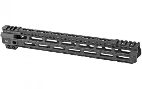 Midwest Industries Combat Rail Light Weight M-LOK Handguard, Fits AR-15 Rifles, 14" Free Float Handguard, Wrench and Mounting Hardware Included, 5-Slot Polymer M-LOK Rail included, Black MI-CRLW14