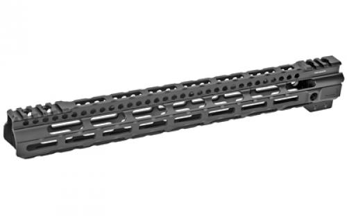 Midwest Industries Combat Rail Light Weight M-LOK Handguard, Fits AR-15 Rifles, 15 Free Float Handguard, Wrench and Mounting Hardware Included, 5-Slot Polymer M-LOK Rail included, Black MI-CRLW15