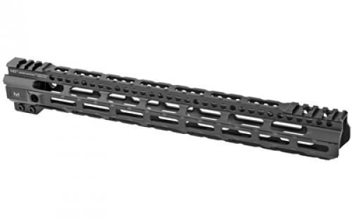 Midwest Industries Combat Rail Light Weight M-LOK Handguard, Fits AR-15 Rifles, 15" Free Float Handguard, Wrench and Mounting Hardware Included, 5-Slot Polymer M-LOK Rail included, Black MI-CRLW15